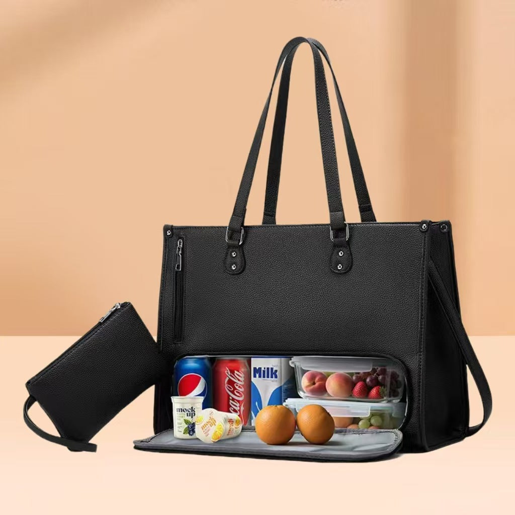 Retro Single-Shoulder Tote Bag | European & American Style | Sarah Express