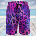 Kids Leopard Print Board Shorts