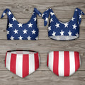 Kids American Flag Bikini 🇺🇸 Children's Swimwear