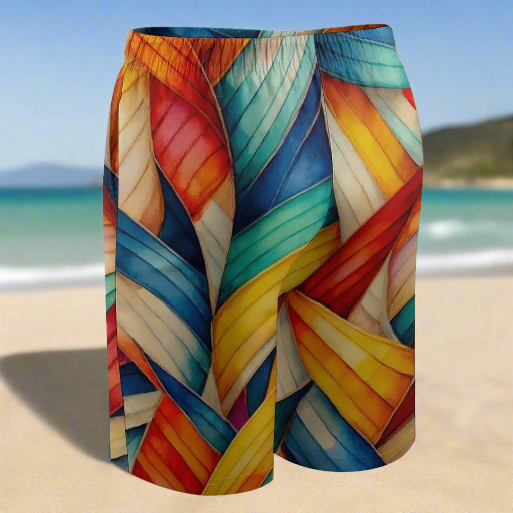 Childrens Beach Board Shorts ⚓️ Signal Flag Design 🩳