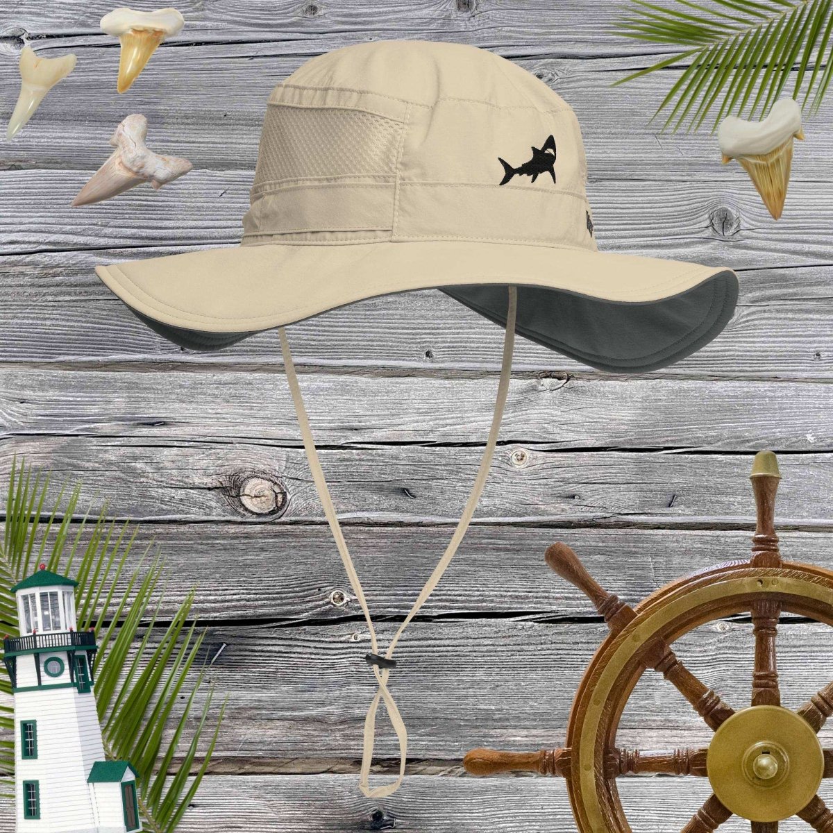 Columbia booney hat 🦈 Embroidered Shark