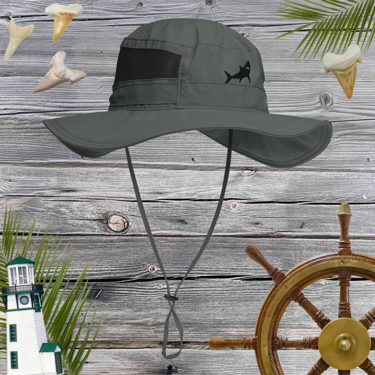 Columbia booney hat 🦈 Embroidered Shark