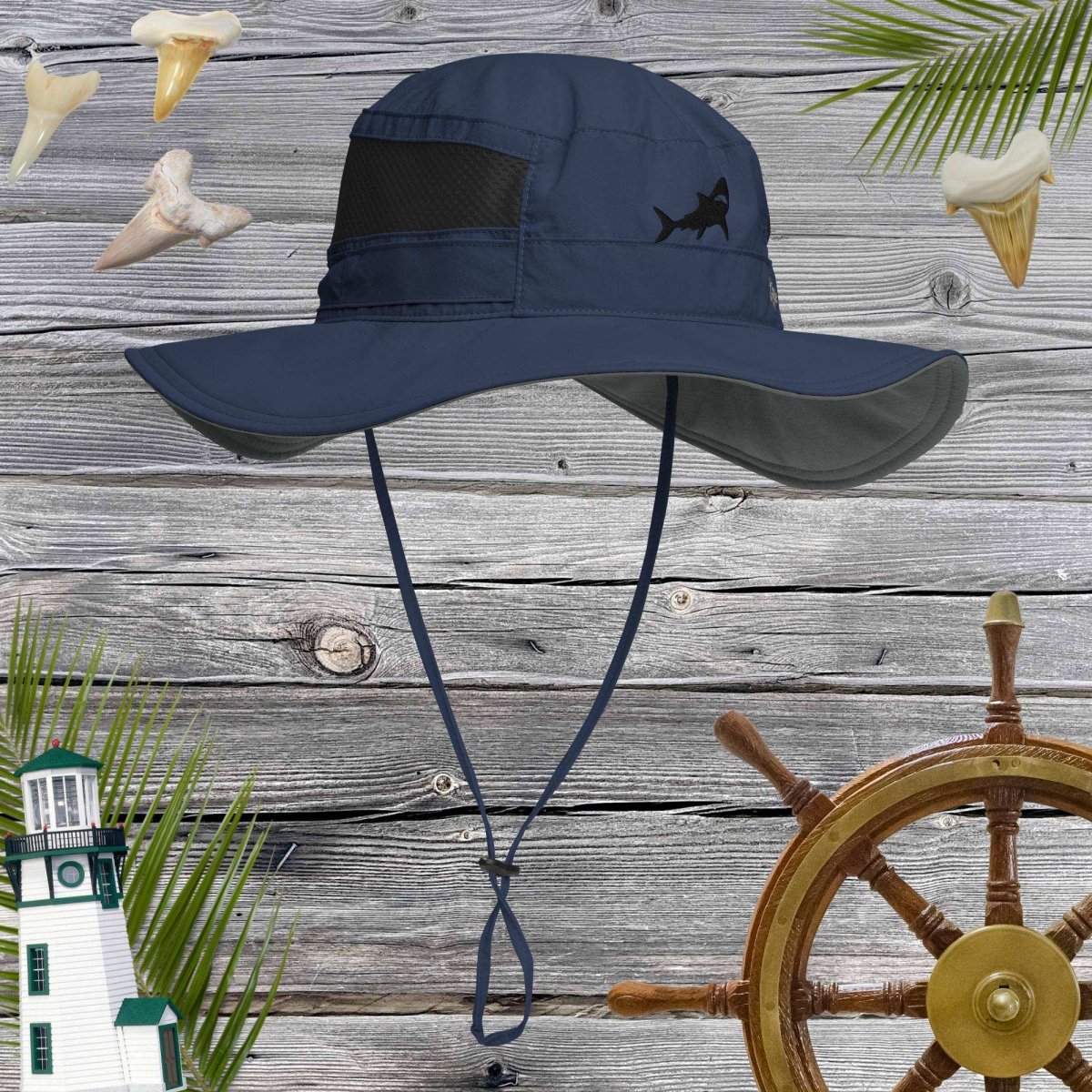 Columbia booney hat 🦈 Embroidered Shark