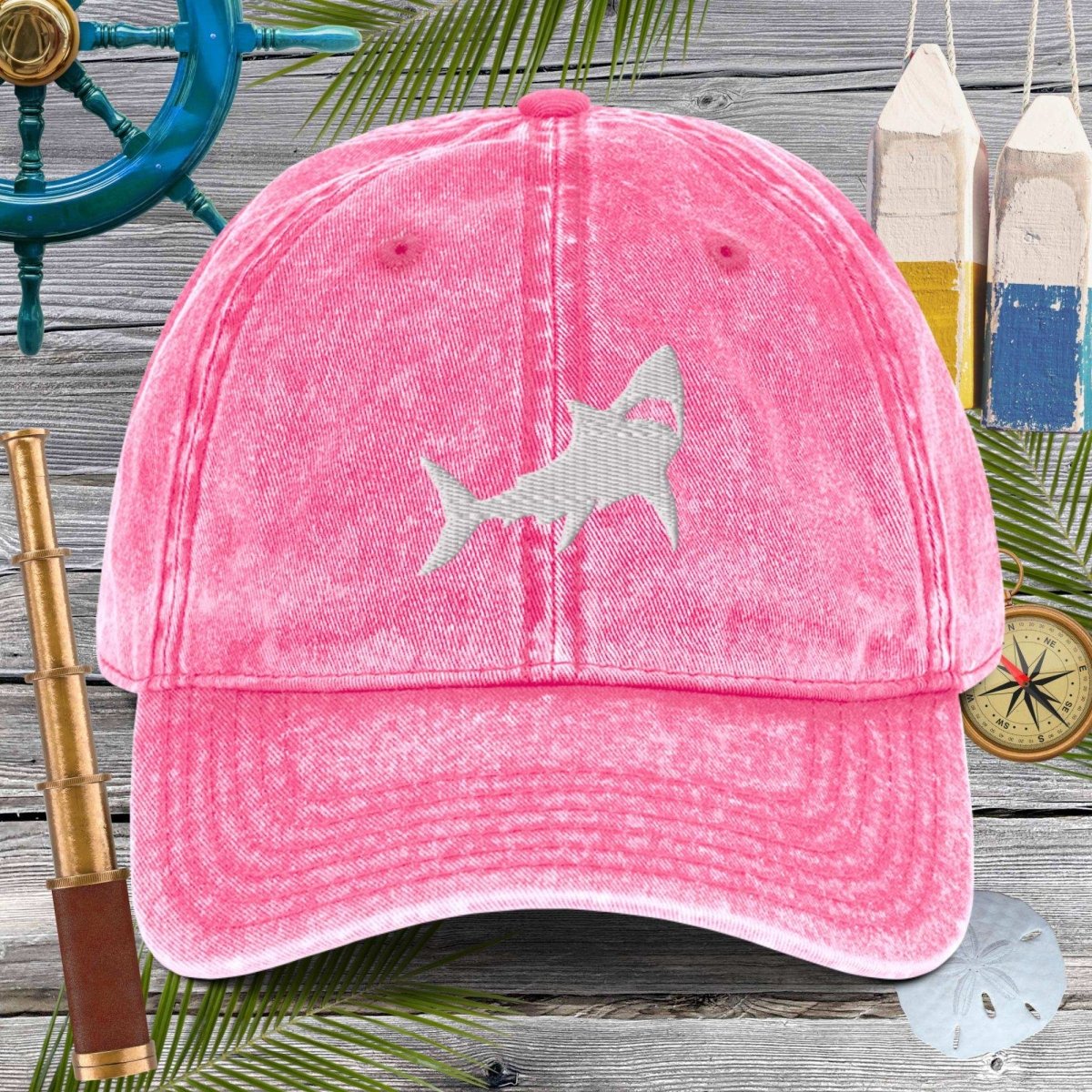 Great White Shark 🦈 Cotton Twill Cap