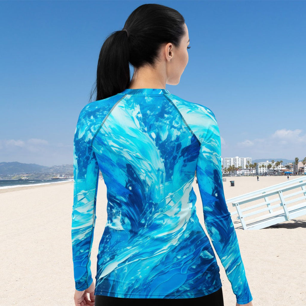 Women's Rag Dolled Rash Guard 🤙