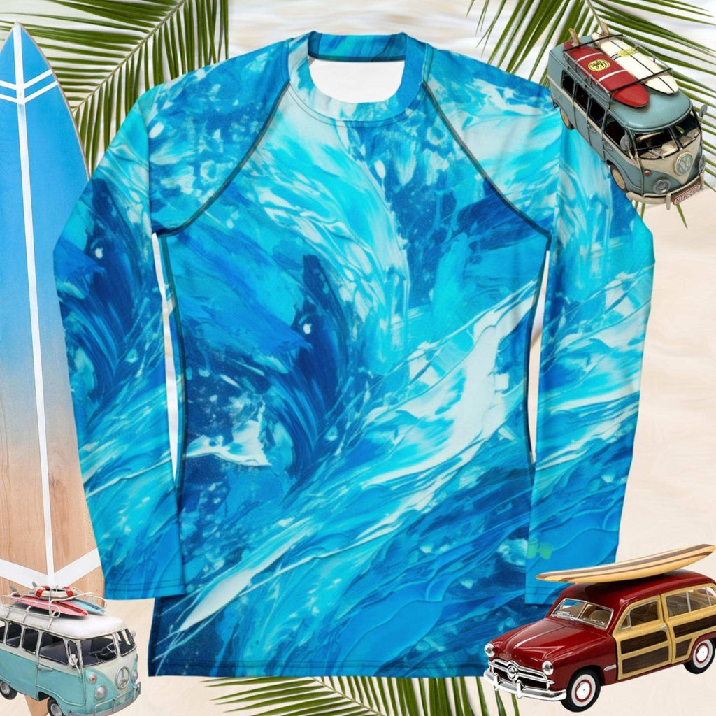 Women's Rag Dolled Rash Guard 🤙